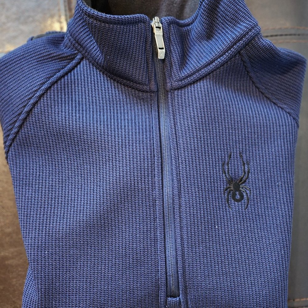 Spyder Active Sports Men's Outbound Half Zip Mid-Weight Mock Neck Sweater